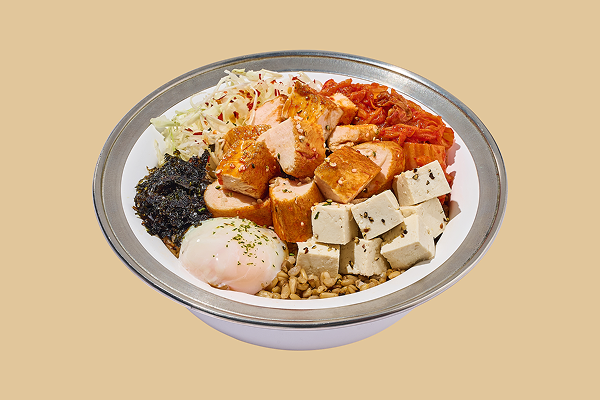 두부김치덮밥(닭가슴살)